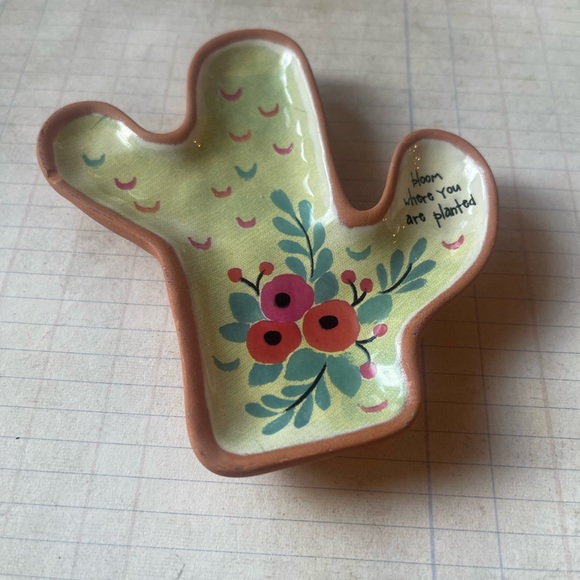 Natural Life Cactus Santa Fe Trinket Dish - Picture 7 of 10